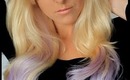 Lavender Blonde - How to Dip Dye Hair Extensions