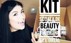 UNBOXING Kit de la Scoala de Beauty Vlogging by L'Oreal