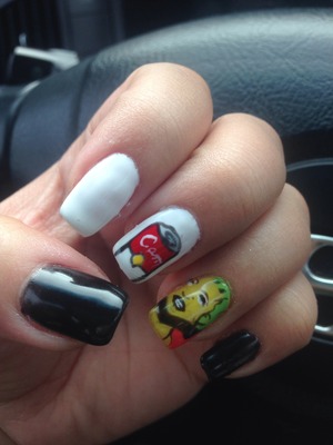 Pop art nails. Part one 