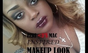 Get Ready With Me: Riri Hearts Mac Inspired look