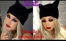 MORADO Y ROJO maquillaje / GRWM Purple & Red makeup tutorial | auroramakeup