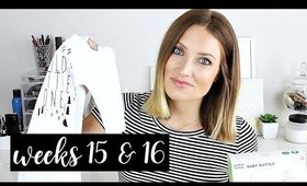 Twin Pregnancy Vlog: Weeks 15 + 16 | Kendra Atkins