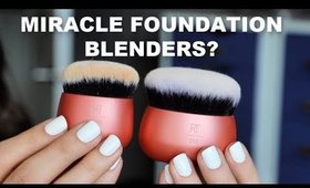 Real Techniques Foundation Blender & Face & Body Blender Review | Bailey B.