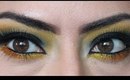 Yellow And Orange Smokey Eyes - Dramatic Summer Makeup Look!