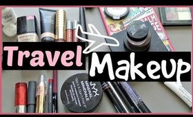 What's In My Travel Makeup Bag? | Travel Makeup Bag Essentials 2018