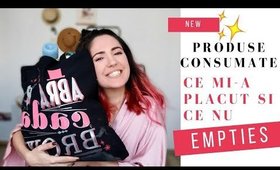 EMPTIES #9 | Ce am recumparat si ce nu recomand