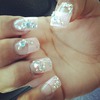 Baby pink acrylics 