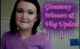 Giveaway Winners + Vlog Update On My Life!!!