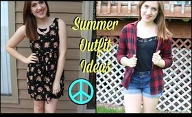 Summer Outfit Ideas! A Collab w/ AngelicAbbie