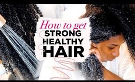STRONG, HEALTHY NATURAL HAIR using The Gold System