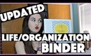 Updated Life/Organization Binder