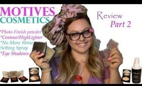 MOTIVES COSMETICS REVIEW AND 1ST IMPRESSION PART 2