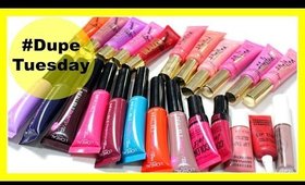 DUPES? L'Oreal Infallible Lip Paints Review & Swatches | #DupeTuesday EP. 10