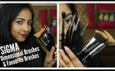 MY FAVOURITE SIGMA BRUSHES & First Impressions of Sigma Dimensional Brushes | #SigmaStaples