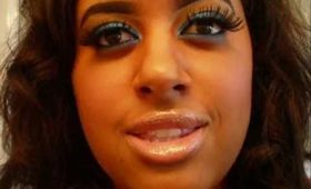 Eve Tambourine Video Makeup: Smokey Blue