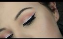 Glitter Winged Eyeliner Makeup Tutorial | Danielle Scott