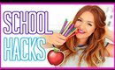 10 BACK TO SCHOOL LIFE HACKS YOU NEED TO KNOW! CarolaneCP
