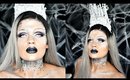 DARK Ice Queen Makeup Tutorial | Collab with Amanda Speroni