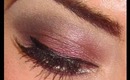 Fall Eye Makeup Look - Grey & Maroon - Wearable