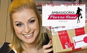 * OPEN BOX- Ambasadorka Marki Pierre Rene I miejsce - Nagroda *