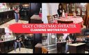 UGLY CHRISTMAS SWEATER/CLEANING MOTIVATION/WINTER CLEANING