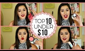 Top 10 Under $10 | Drugstore Makeup