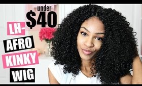 Afro Kinky Wig Review- SamsBeauty LH-AFRO KINKY