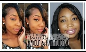 Easy Valentine's Day Hair! - Collab with Ktura Kay | Jessica Chanell