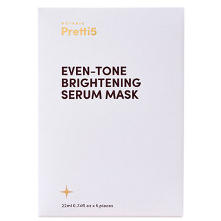 Pretti5 Even-Tone Brightening Serum Mask