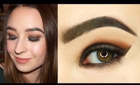 Get Ready With Me Brown Smokey Eye + Brown Eyeliner // SPRING GRWM 2016