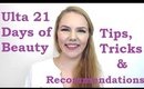 Ulta 21 Days of Beauty Spring 2017: Tips, Tricks & Product Recommendations