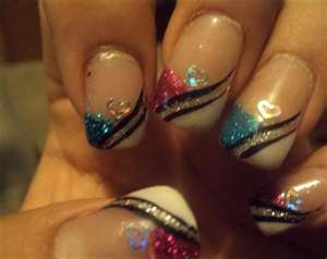 Like or love?
So it took me a while to finnally make this perfectt! 
I hope you guys start wearing your nails like this c: