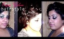 Edgy Formal Updo Hairstyle (PART II) Tutorial