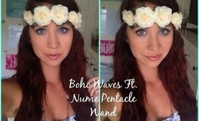 Bohemian Waves Hair Tutorial | Music Festival Inspired