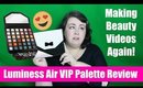 Luminess Air VIP Palette Review