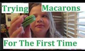 Siara Trys Macarons for the First time