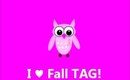 I ♥ Fall TAG!