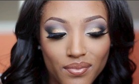 Winter Smokey Eyes (New Years Eve ready)