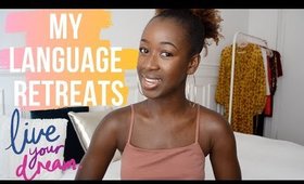ALL ABOUT THE FIRST LANGUAGE RETREAT I HOSTED! | TRAVEL & LEARN WITH ME