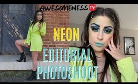 EDITORIAL PHOTOSHOOT MAKEUP CHALLENGE WEEK 3 ON AWESOMENESSTV