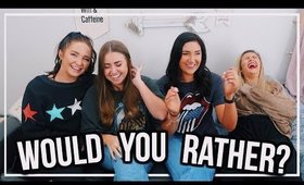 JUICY WOULD YOU RATHER?! w/ Danielle Carolan, Kenzie Elizabeth, & Brooke Miccio