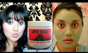 Aztec Secret Indian Healing Clay REVIEW + DEMO!!