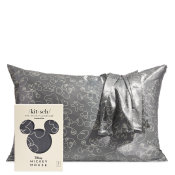 Kitsch Kitsch & Mickey and Minnie Pillowcase Standard Mickey Magic - Charcoal