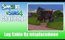 Sims 4 vs Sims 2 Build Challenge Log Cabin By Misplacedmoo