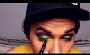 TheZen2580's L.A. Colors Cosmetics Contest Entry! Green Yellow Pink & Purple