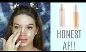 FENTY BEAUTY FOUNDATION + PRIMER REVIEW / foundation Friday