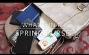 What's in My Spring Purse?