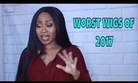 9 WORST SYNTHETIC WIGS OF 2017 👎