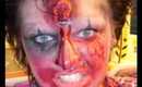 Zombie Makeup - Clown Makeup from the Brisbane Zombie Walk