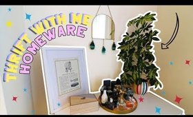 Come Thrift Shopping With Me for HOMEWARE DECOR!